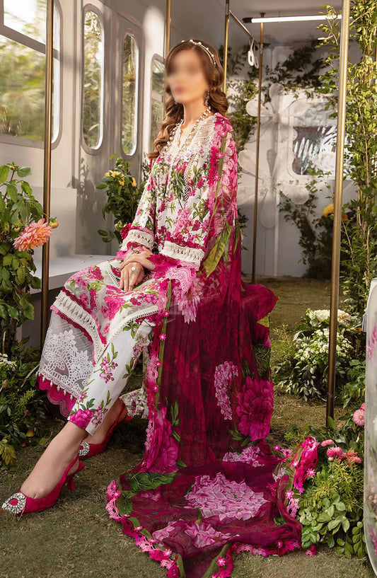 Maria B Unstitched M.Prints Spring Summer Edit 2024 - D 02 A