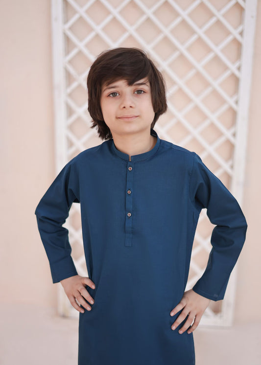 Teal Kurta Trouser KT 23