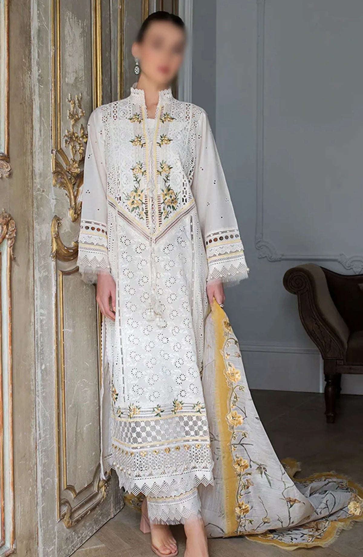 Sobia Nazir Luxury Lawn Collection 2024 - Design 03 A