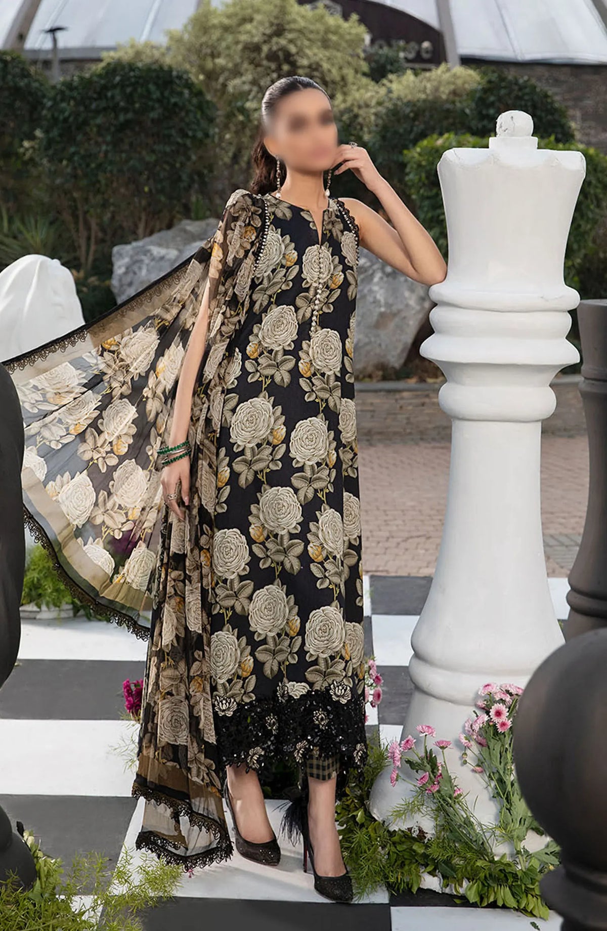 Maria B Unstitched M.Prints Spring Summer Edit 2024 - D 03 B