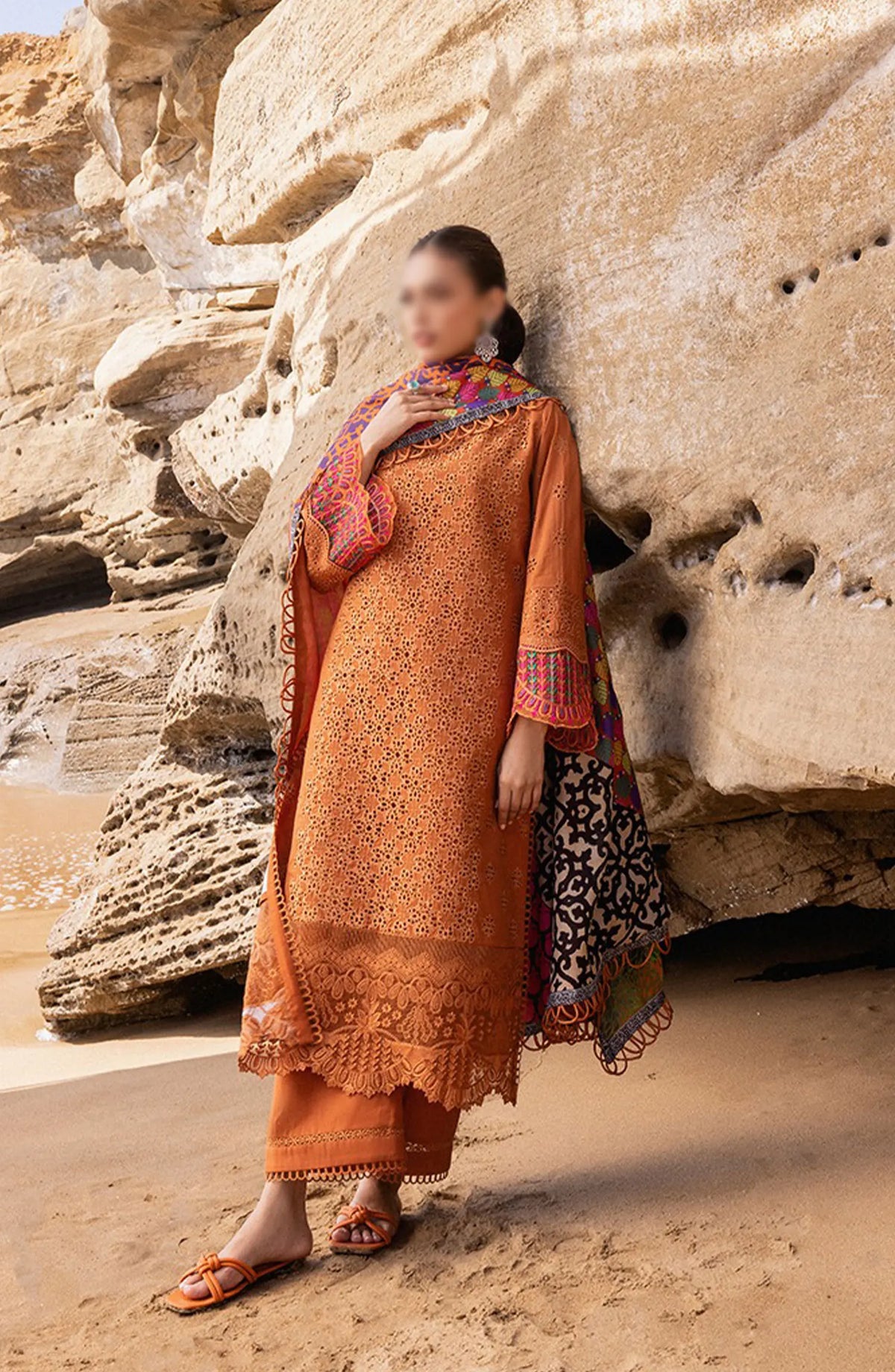 Zainab Chottani Chikankari Luxury Unstitched Collection 2024 - 4 A Naysa