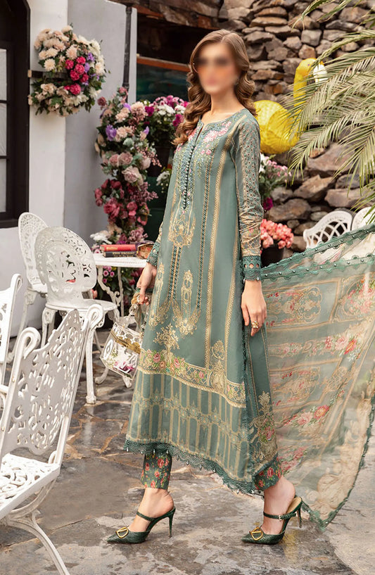 Maria B Unstitched M.Prints Spring Summer Edit 2024 - D 04 B