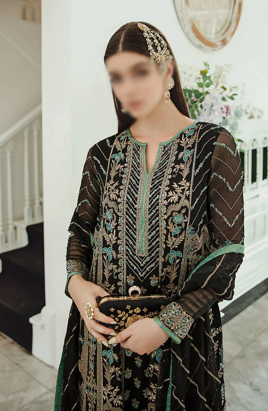 Ariyas Luxury Formal Collection By Freesia - 507 - Black - Iman
