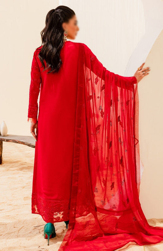 Mashq Sejal Luxury Chiffon Collection 2023 - 510 FIRE WHIRL