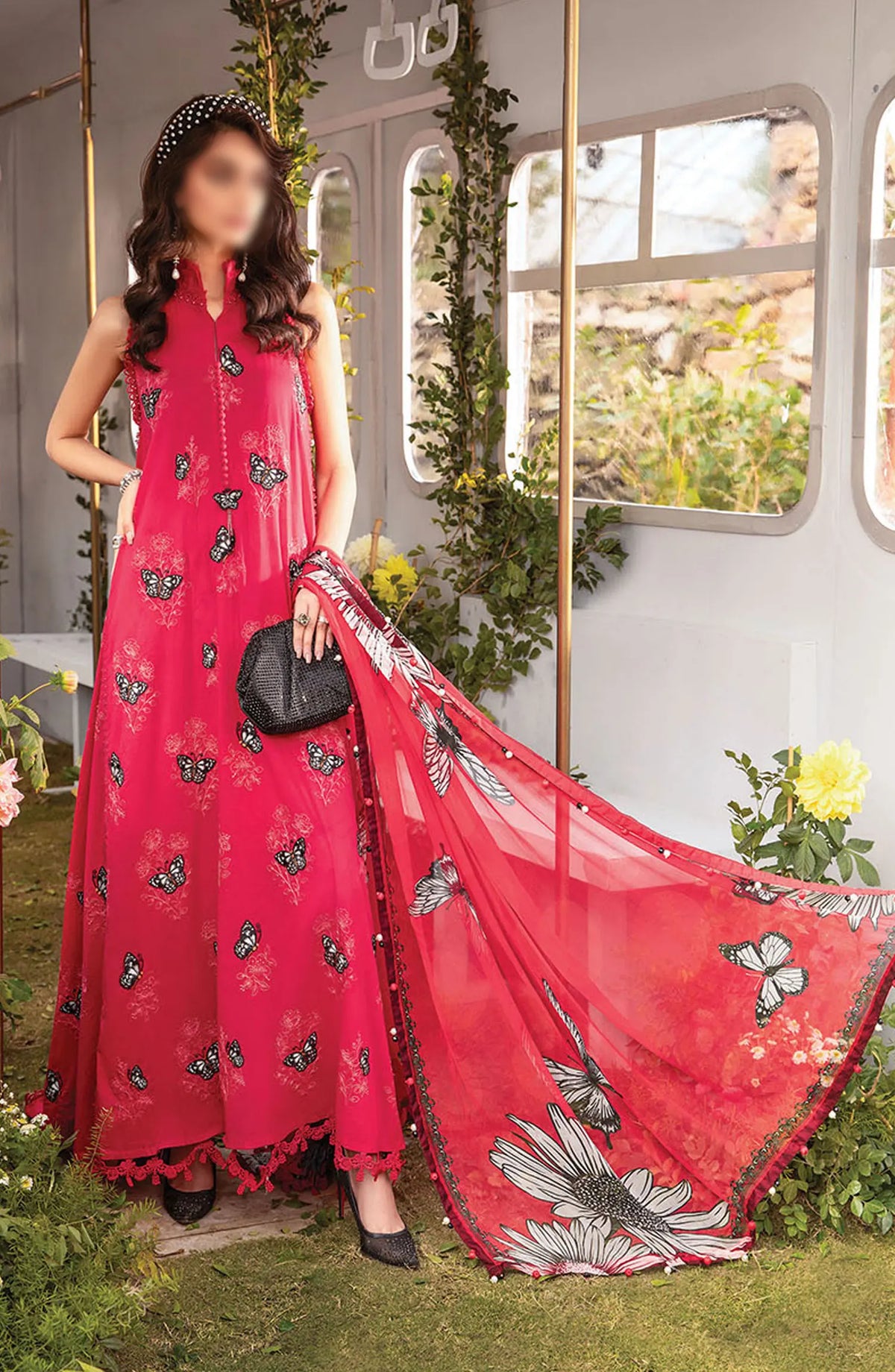 Maria B Unstitched M.Prints Spring Summer Edit 2024 - D 05 A