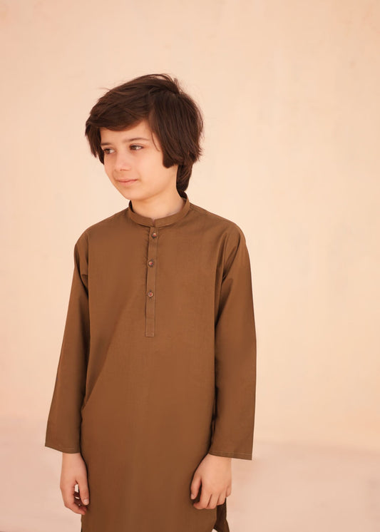 Russet Brown Kurta Trouser KT 29