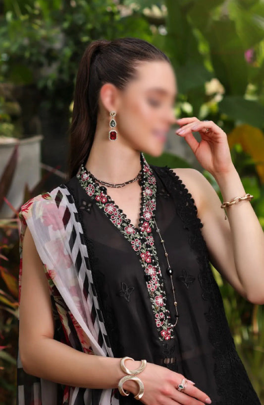 Noor By Saadia Asad Luxury Chikankari Lawn Collection 2024 - D 06 A