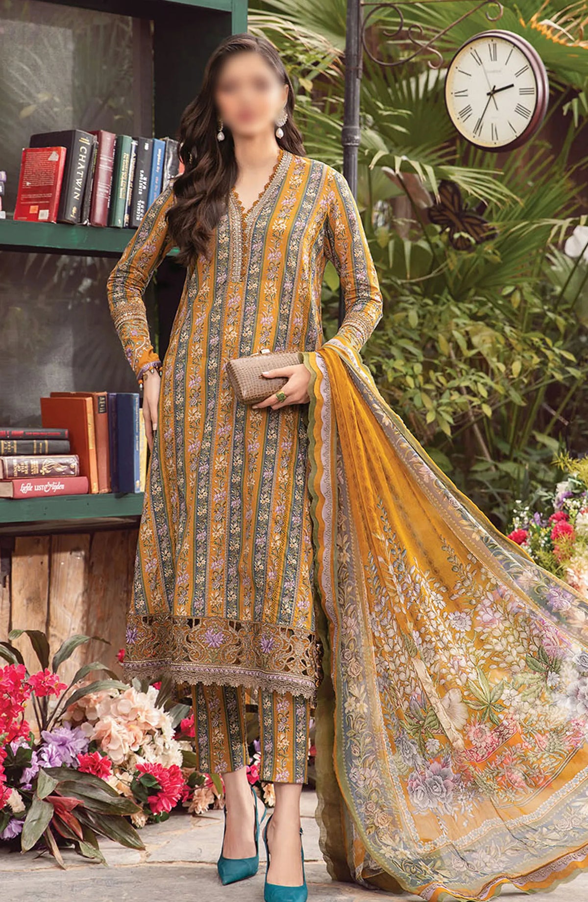 Maria B Unstitched M.Prints Spring Summer Edit 2024 - D 07 A