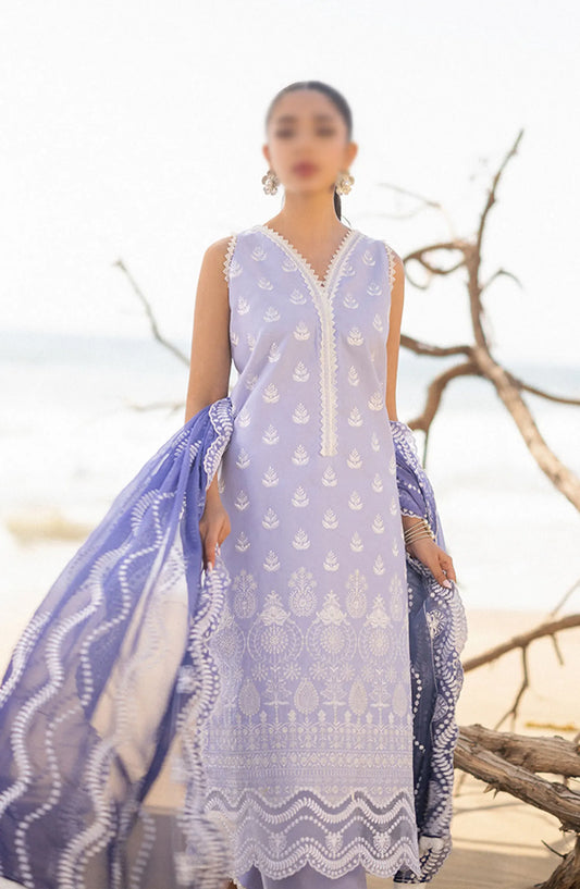 Zainab Chottani Chikankari Luxury Unstitched Collection 2024 - 8 A Amyra