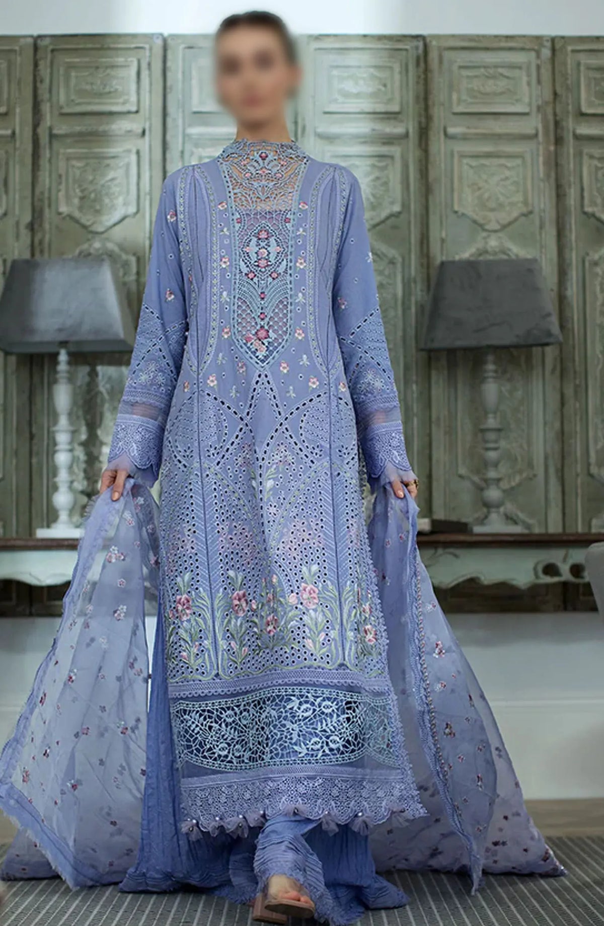 Sobia Nazir Luxury Lawn Collection 2024 - Design 09 B