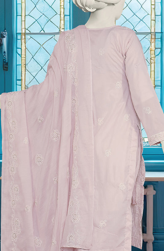 Al Karim Embroidered Lawn Unstitched 3 Piece Suit - D-01 - AK26EMB - Pink - Summer Collection