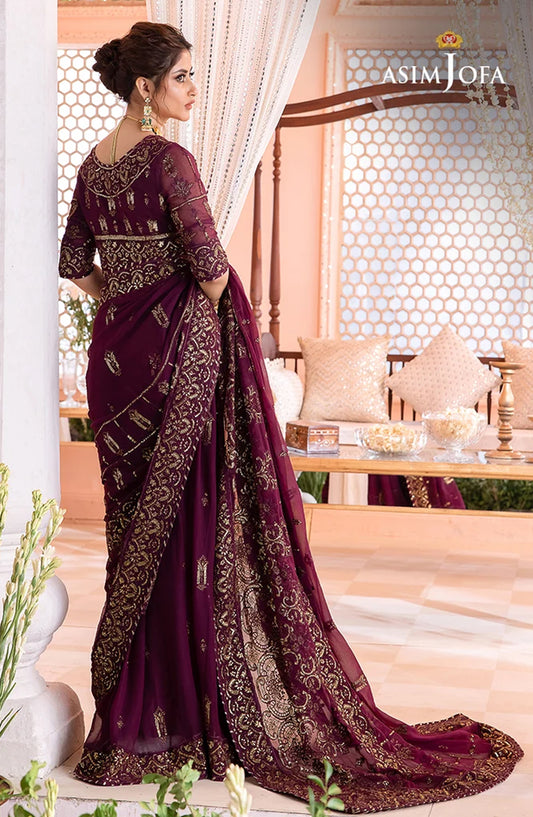 AJCC-05 EMBROIDERED CHIFFON 3 PCS Formal Collection