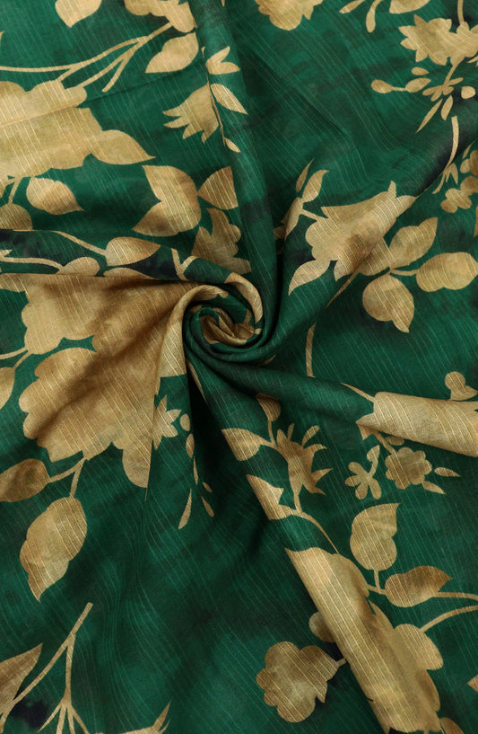 Amna Khadija Classic Printed Bana Dora Lawn Unstitched 2 Piece Suit - Design-07 - AK25CFL6 - Green - Summer Collection
