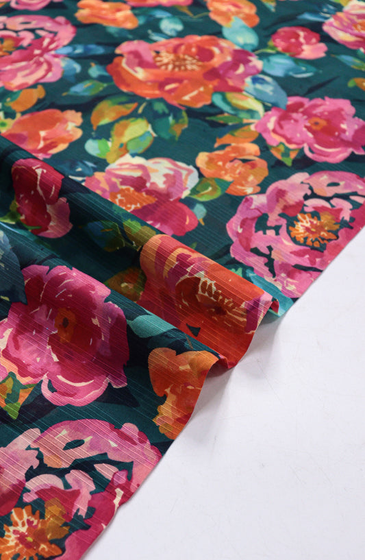 Amna Khadija Fancy Printed Lawn Unstitched 2 Piece Suit - D-03 - AM26FNC - Multi - Summer Collection