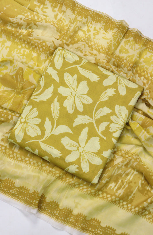 Amna Khadija Printed Bana Dora Unstitched 3 Piece Suit - D-05 - AM26FNC - Dhani - Summer Collection