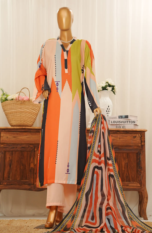 Mehr by Amna Khadija Printed Lawn Stitched 3 Piece Suit - D-01 - AM25MHR - Multi - Summer Collection