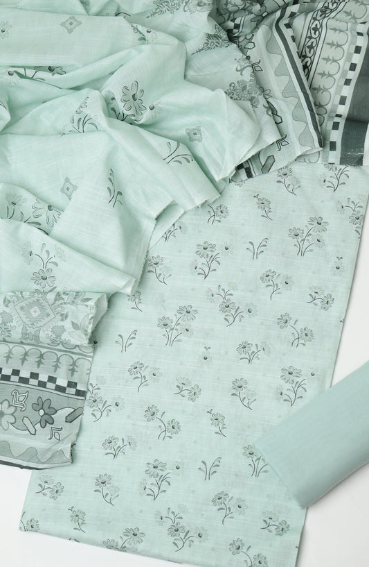 Amna Khadija Printed Lawn Unstitched 3 Piece Suit - MD-03 - AM26MTHR - Green - Summer Collection