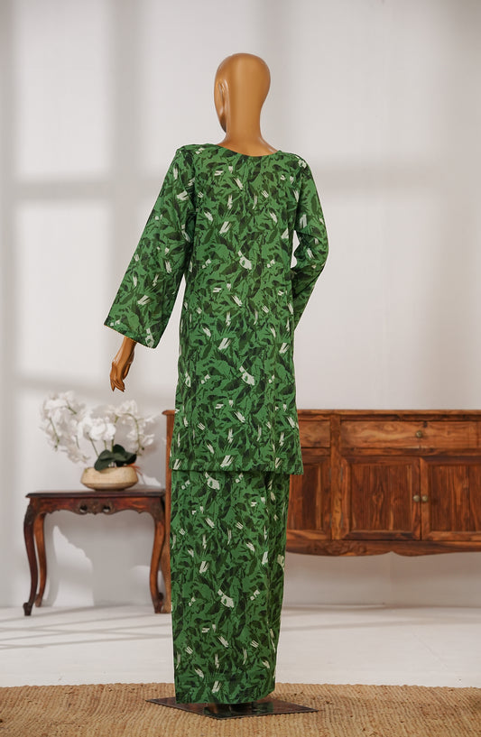 Amna Khadija Carell 88 Embroidered Lawn Stitched 2 Piece Suit - AKCS-06 - AM25CR88 - Green - Summer Collection