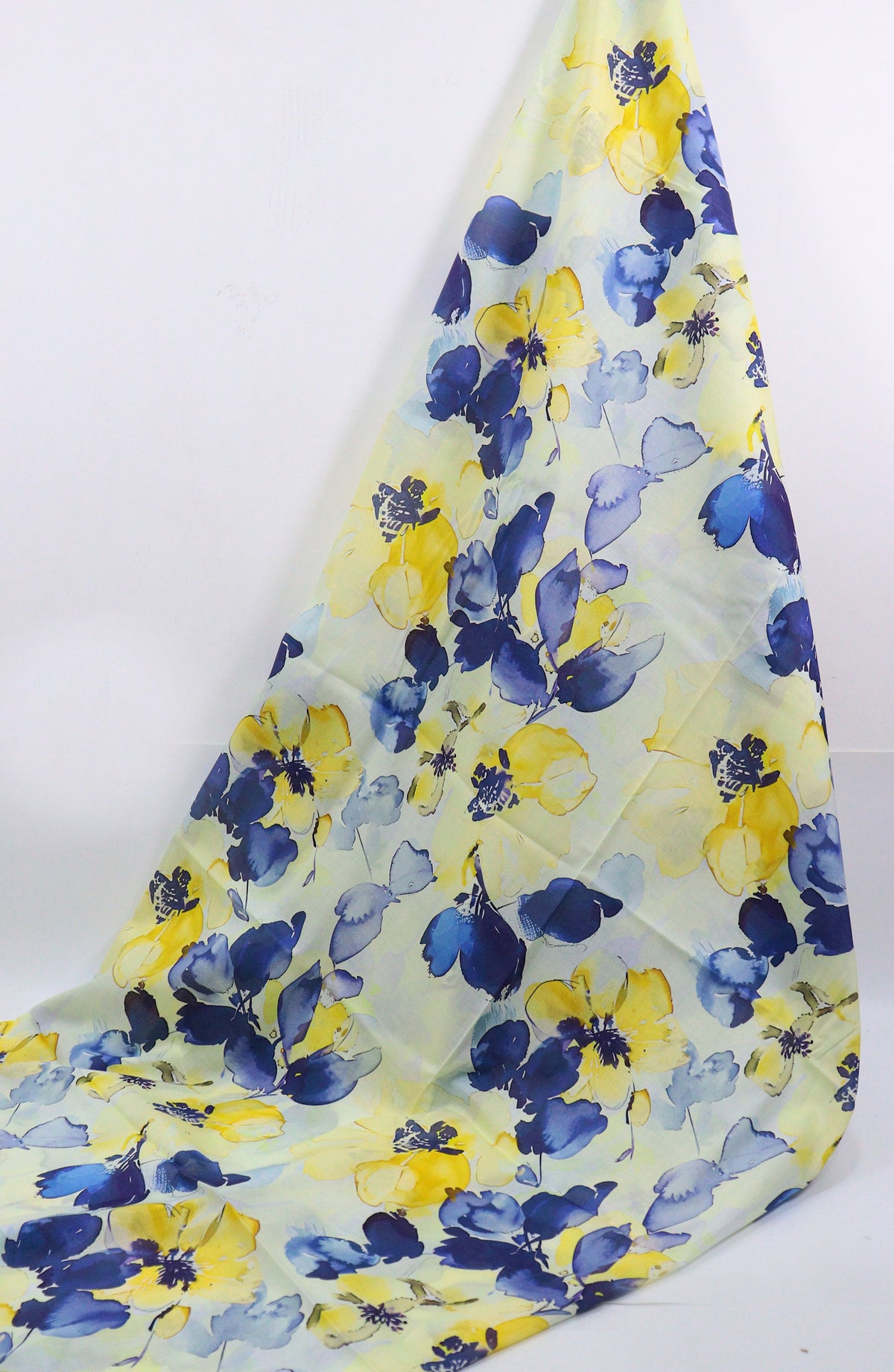 Amna Khadija Classic Printed Lawn Unstitched 2 Piece Suit - Design-31 - AK25CFL6 - Yellow - Summer Collection