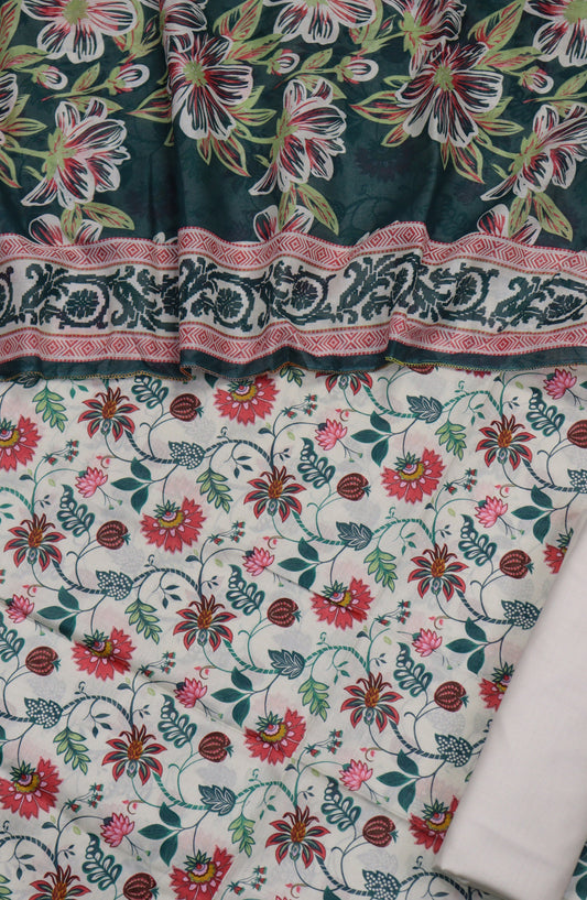 Amna Khadija Printed Cotton Unstitched 3 Piece Suit - Design-B-03 - AM25MIDC - Multi - Mid Summer Collection