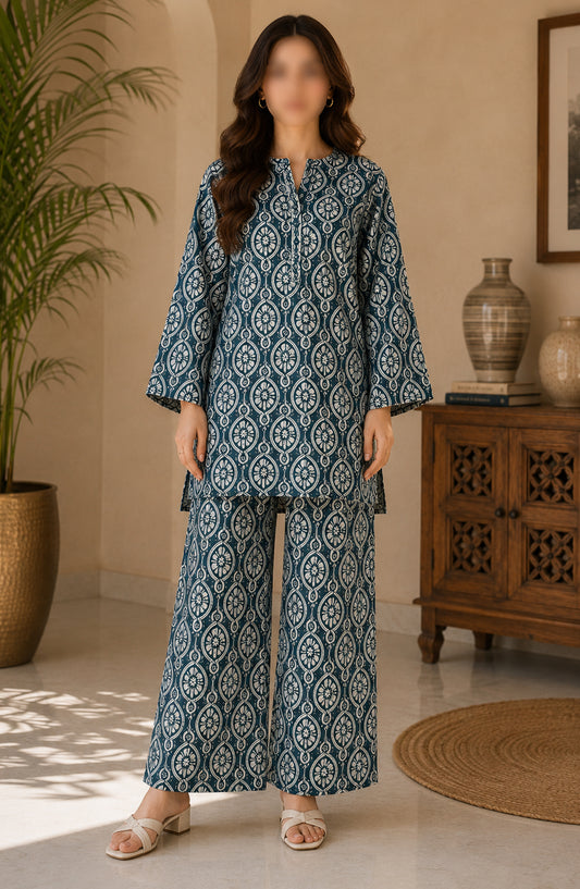Amna Khadija Printed Lawn Unstitched 2 Piece Suit - PD-21 - AM26PDT - Green - Summer Collection