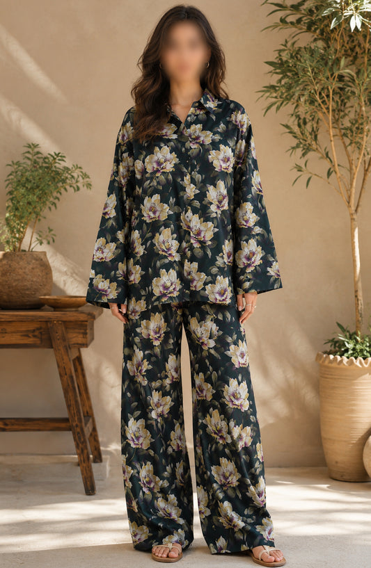 Amna Khadija Printed Lawn Unstitched 2 Piece Suit - PD-17 - AM26PDT - Green - Summer Collection