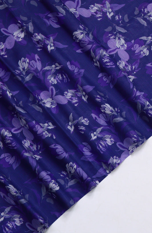 Amna Khadija Printed Lawn Unstitched 2 Piece Suit - PD-10 - AM26PNU - Blue - Summer Collection