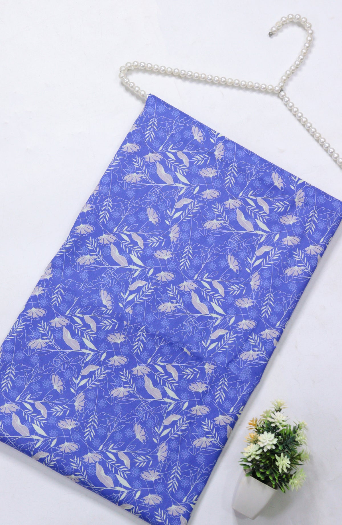 Amna Khadija Printed Lawn Unstitched 1 Piece - PD-20 - AM26PCO - Blue - Summer Collection