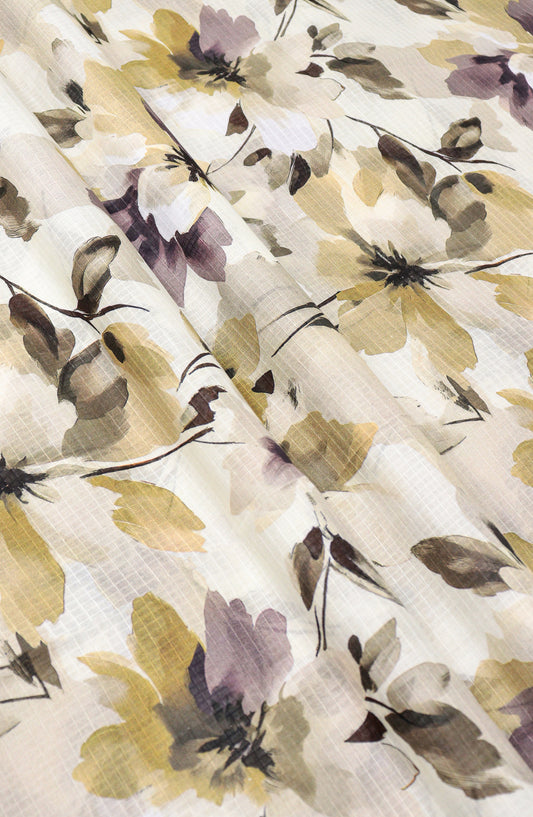 Amna Khadija Digital Printed Lawn Unstitched 2 Piece Suit - D-28 - AM26FNC - Multi - Summer Collection