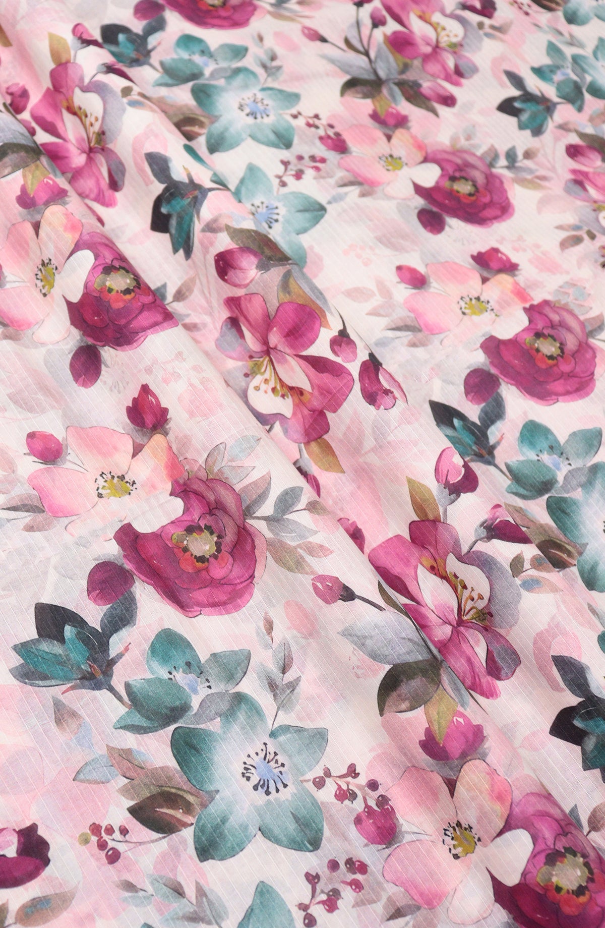 Amna Khadija Digital Printed Lawn Unstitched 2 Piece Suit - D-25 - AM26FNC - Pink - Summer Collection