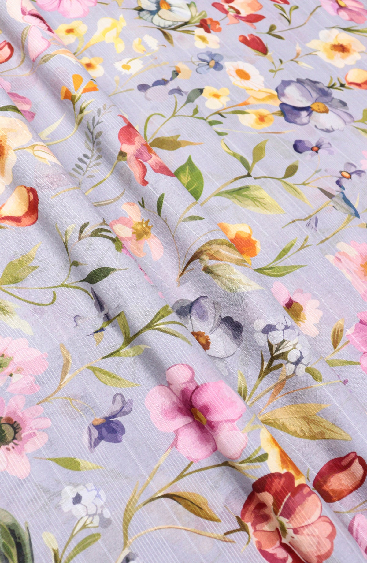 Amna Khadija Digital Printed Lawn Unstitched 2 Piece Suit - D-22 - AM26FNC - Blue - Summer Collection