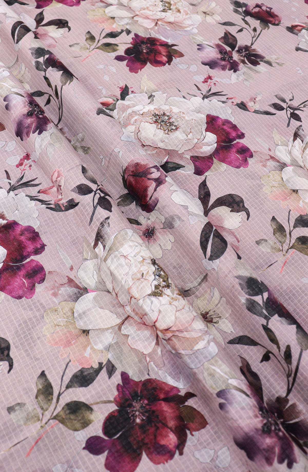 Amna Khadija Digital Printed Lawn Unstitched 2 Piece Suit - D-10 - AM26FNC - Pink - Summer Collection