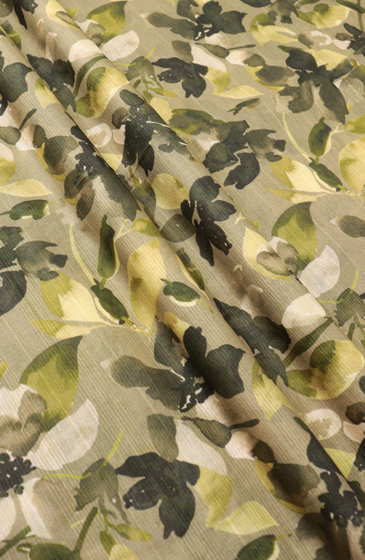 Amna Khadija Digital Printed Lawn Unstitched 2 Piece Suit - D-07 - AM26FNC - Yellow - Summer Collection