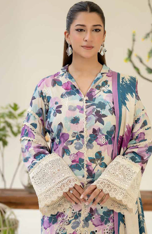 Ardin by Johra Printed & Embroidered Staple Jacquard Unstitched 3 Piece Suit - JW-261 - JH25ARDIN - Multi - Winter Collection