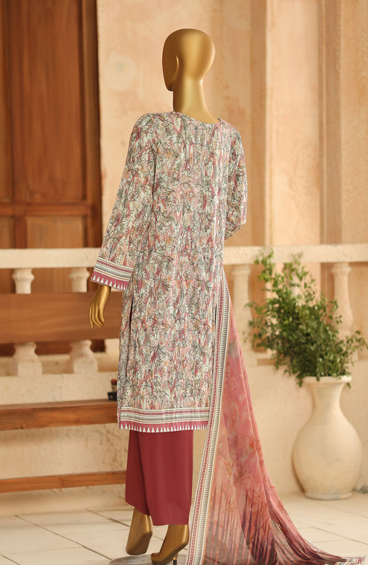 Asasa by HZ Embroidered Lawn Unstitched 3 Piece Suit - ASD-04 - HZ26PASS - Multi - Summer Collection