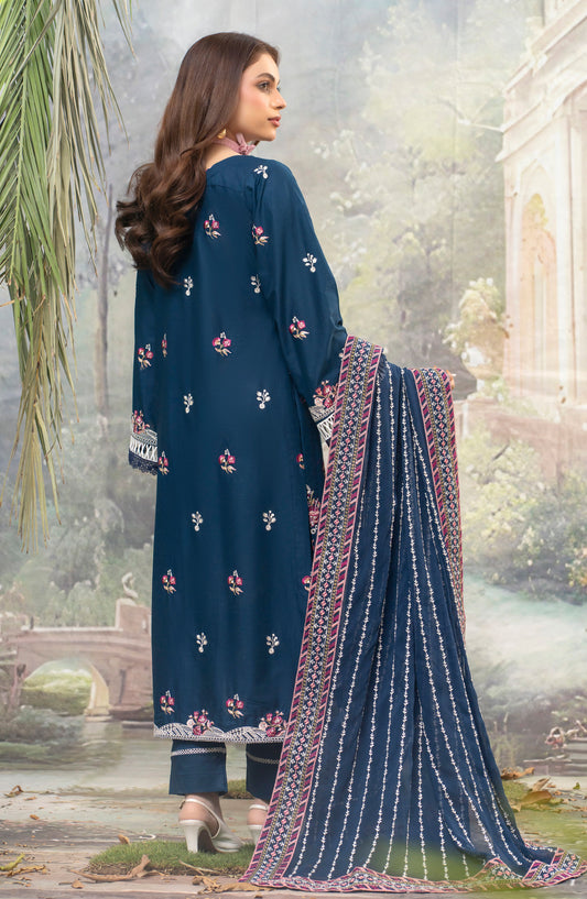 Astoria by Aalaya Embroidered Lawn Unstitched 3 Piece Suit - D-02 - ALY26ASO - Blue - Summer Collection