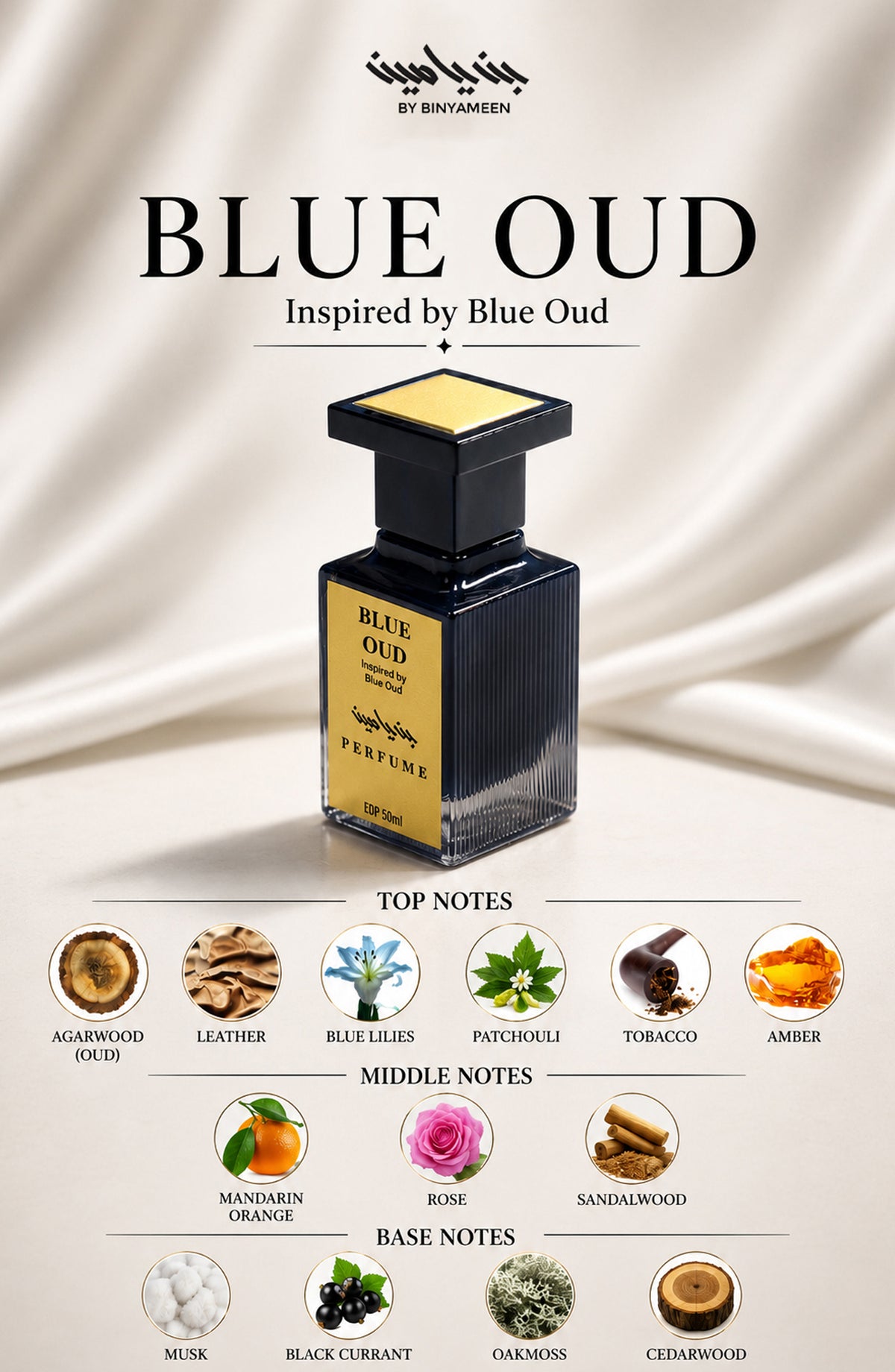 BLUE OUD Inspired by Blue Oud - BY26TVL - Men Perfume
