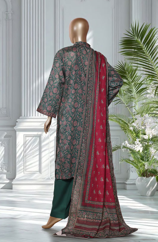 Bin Saeed Exclusive Printed Lawn Stitched 3 Piece Suit - D-06 - BS26EXP - Black - Summer Collection