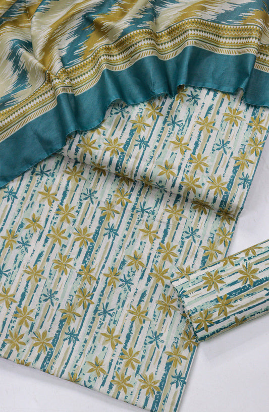 Bin Saeed Printed Lawn Unstitched 3 Piece Suit - Design-13 - BS26PR - Multi - Summer Collection