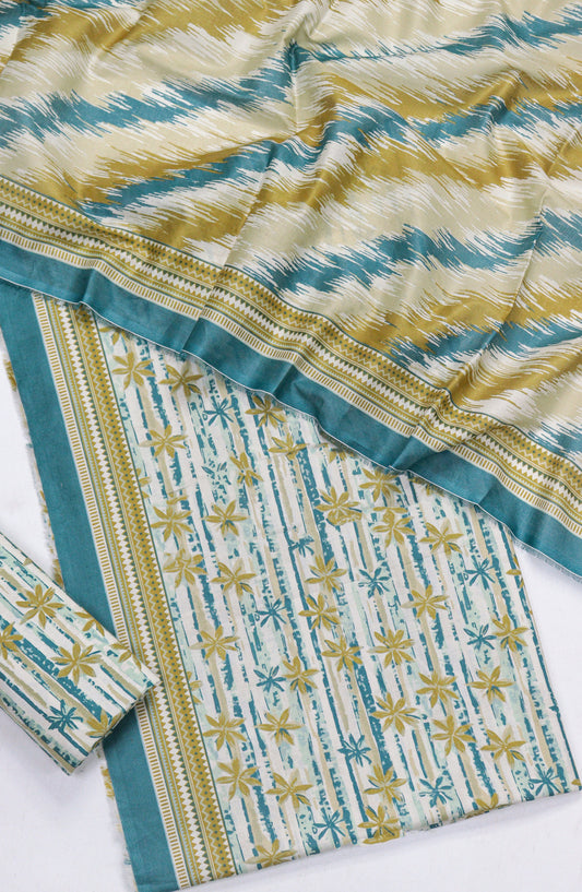 Bin Saeed Printed Lawn Unstitched 3 Piece Suit - Design-13 - BS26PR - Multi - Summer Collection