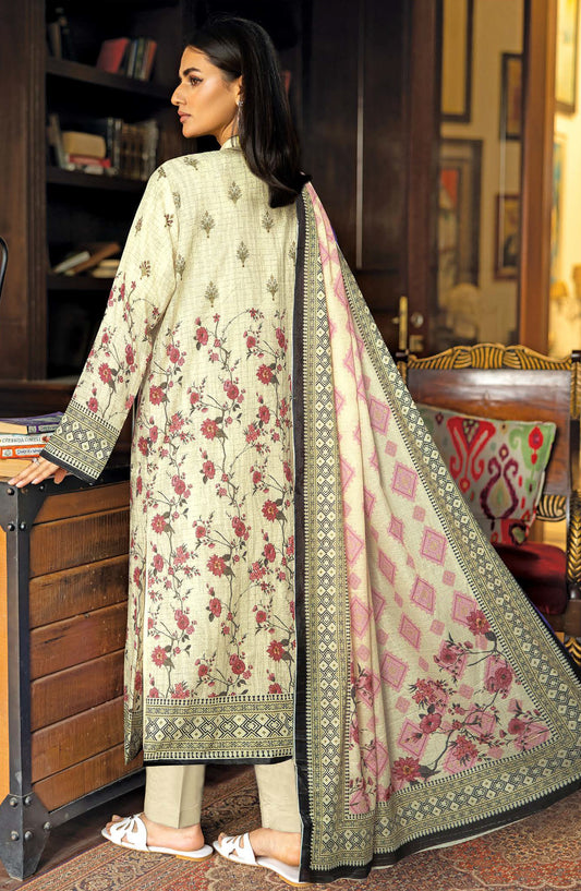 Bismil by Johra Printed Lawn Unstitched 3 Piece Suit - JH-1523 - JH25BSML - Fawn - Casual Collection