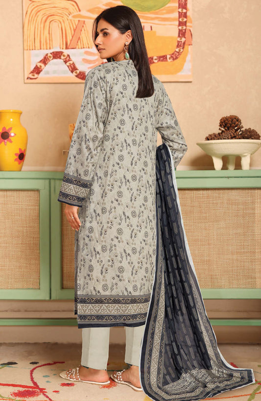 Class by Johra Printed Lawn Unstitched 3 Piece Suit - JH-1150 - JH25CLAS - Grey - Casual Collection