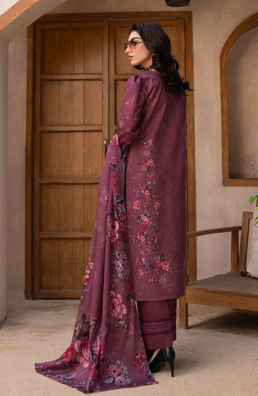 Coco by Panache Embroidered Lawn Unstitched 3 Piece Suit - D-01 - PN26CTW - Pink - Summer Collection