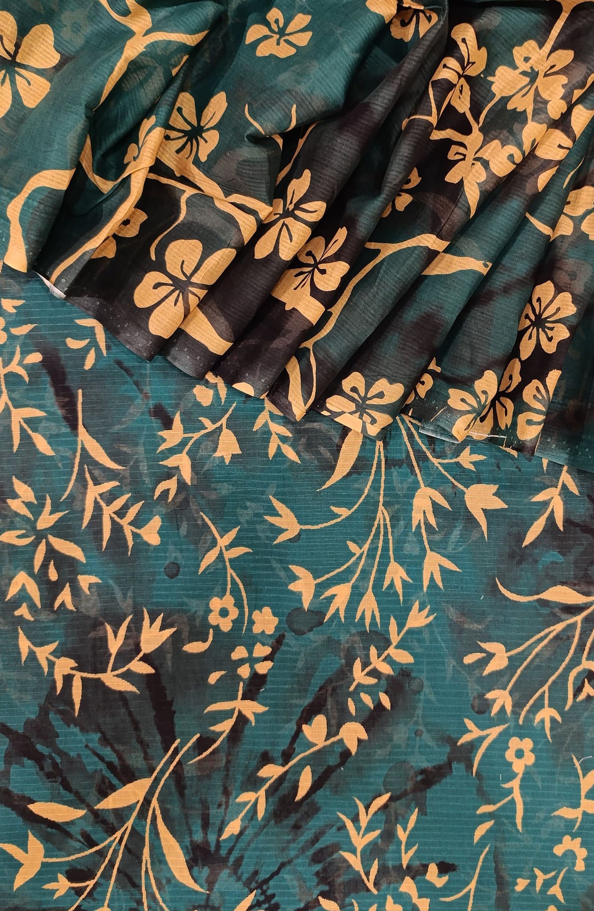 Amna Khadija Full Suit Dupatta Printed Bana Dora Lawn Unstitched 3 Piece Suit - Design-08 - AM25KFLS - Green - Summer Collection