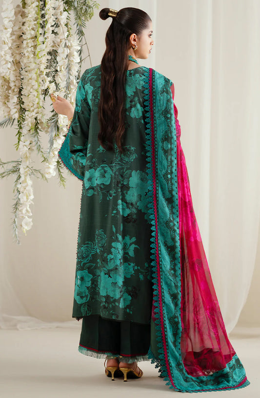 Eres Bonita by Bin Ilyas Embroidered Viscose Unstitched 3 Piece Suit - 1106-B - BL25BN - Green - Winter Collection