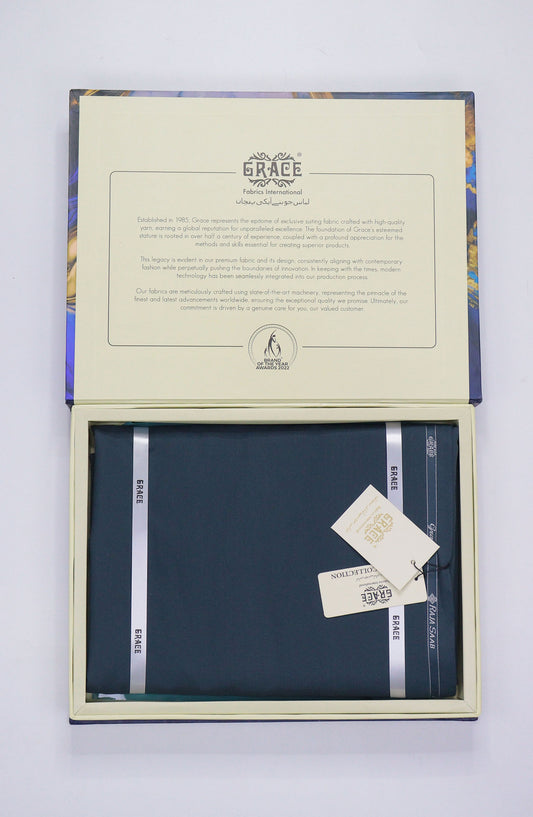Raja Saab by Grace Fabrics Unstitched Wash N Wear Mens Summer Collection RJGF-11