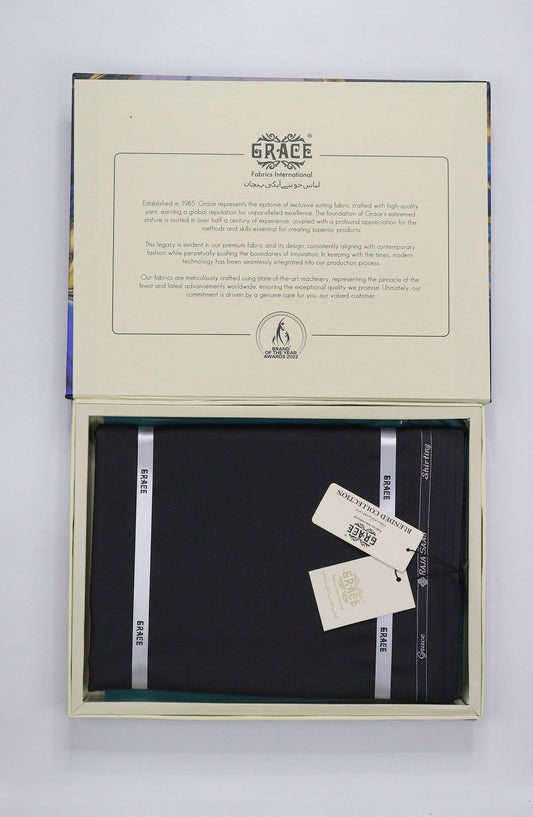 Raja Saab by Grace Fabrics Unstitched Wash N Wear Mens Summer Collection RJGF-04