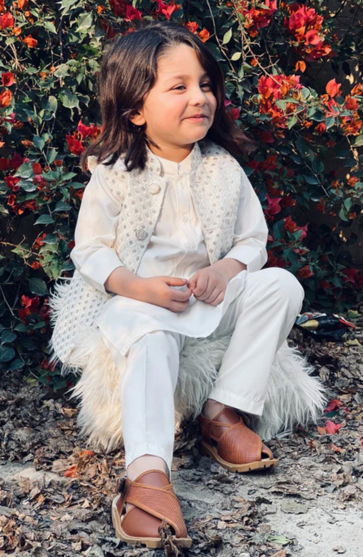 White Waistcoat only -EW 50 - HSN25WST - Boys Formal Collection