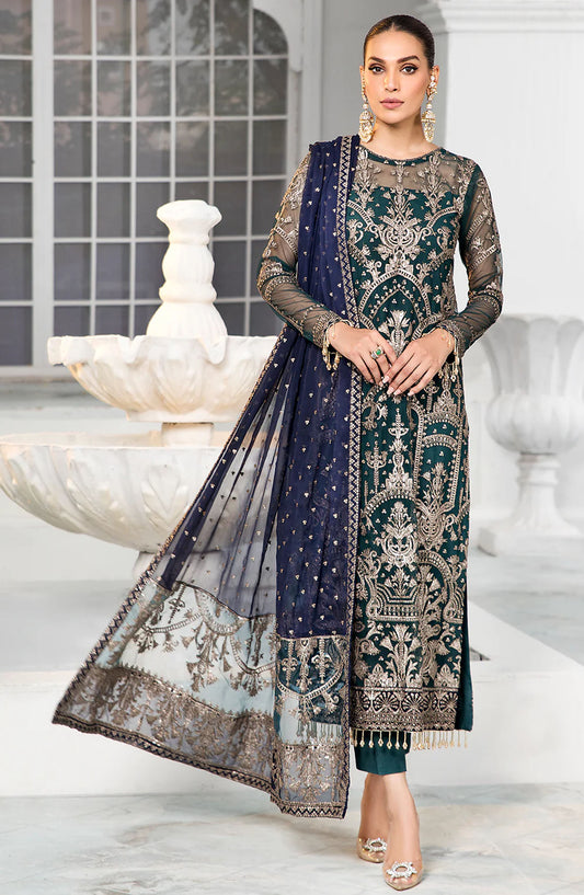 DeLuxury Unstitched Formal Edit by Zarif ZDL 09 MEADOW