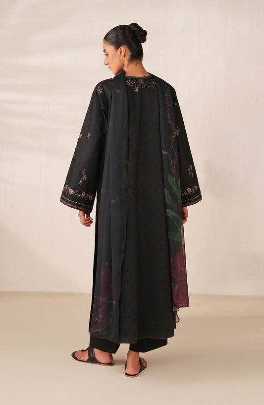 Iznik Exclusive Embroidered Lawn Unstitched 3 Piece Suit - UE-595 - IZN26RM - Blue - Ramadan Collection